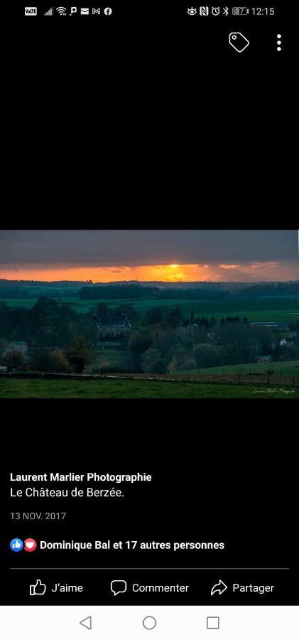 Maison D'Hote Les Notes Endormies Suite Le Refuge Walcourt Экстерьер фото