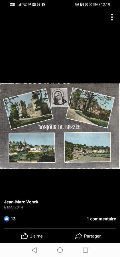 Maison D'Hote Les Notes Endormies Suite Le Refuge Walcourt Экстерьер фото